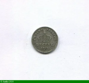 20 CENTIMES NAP III T.L G.M