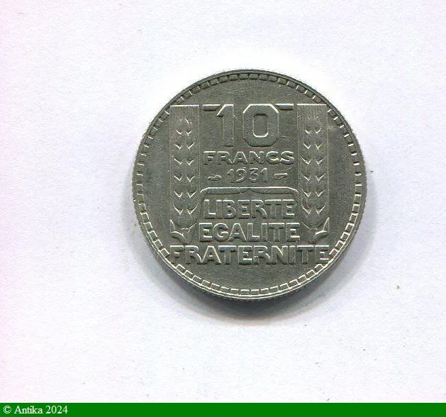 10 FRANCS TURIN Argent