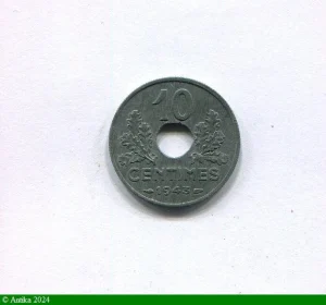 10 CENTIMES A.G.M.M Grand Module