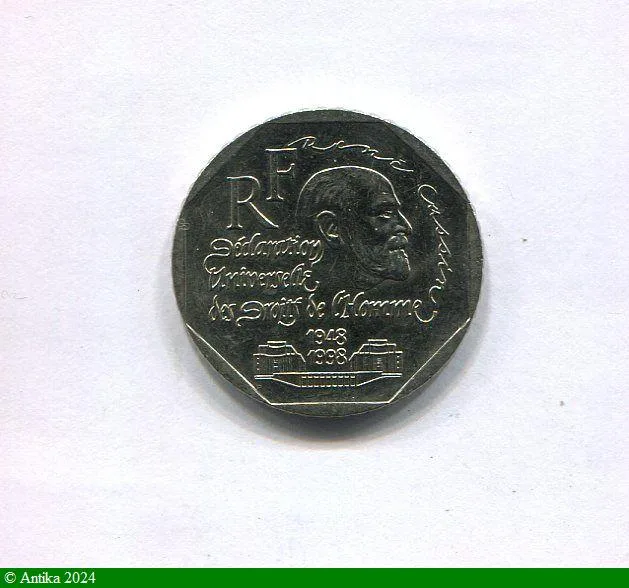 2 FRANCS RENE CASSIN