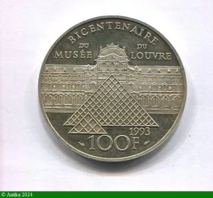 100 FRANCS MONA LISA