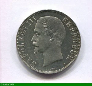 5 FRANCS NAP III T.N