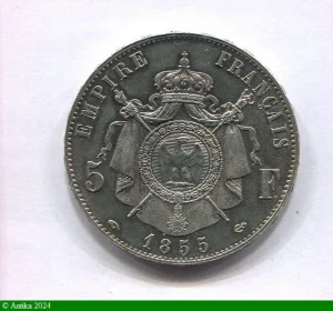 5 FRANCS NAP III T.N