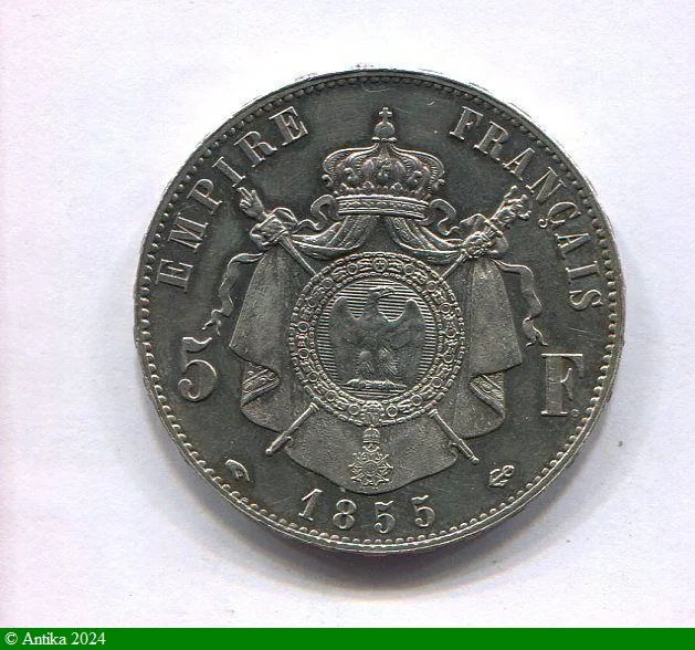 5 FRANCS NAP III T.N