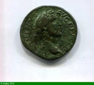 SESTERCE ROME 139 La fidélité à droite 21,95 gr