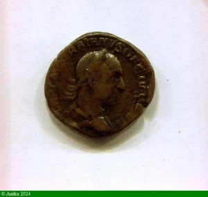 SESTERCE ROME 249-250 R/VICTORIA AVG 18,12 gr