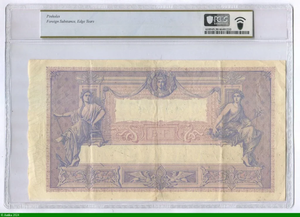 1000 FRANCS BLEU & ROSE - Type 1889