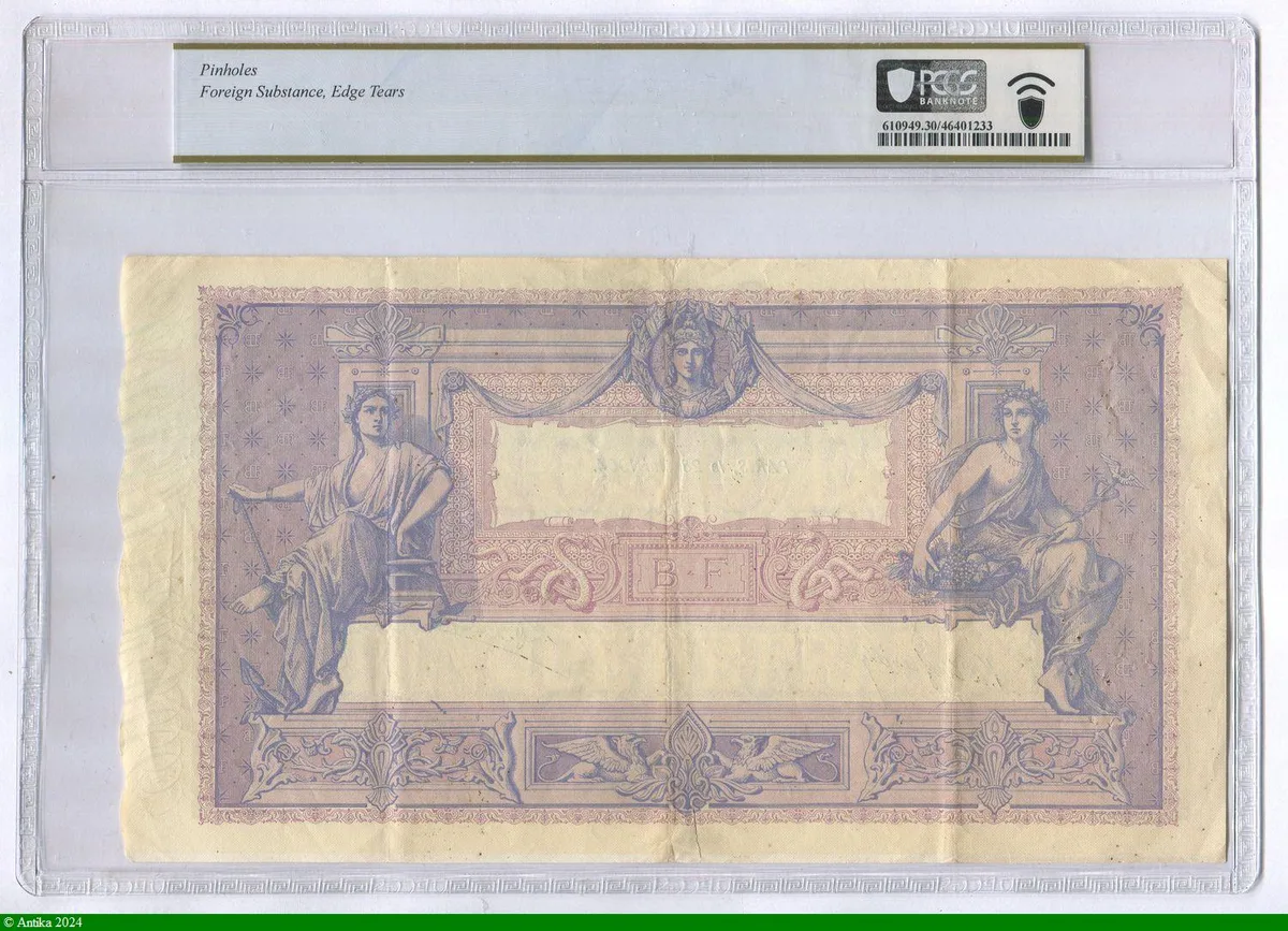 1000 FRANCS BLEU & ROSE - Type 1889
