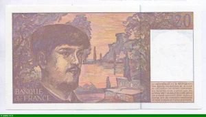 20 FRANCS DEBUSSY - Type 1980 Modifié