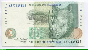 10 Rand Rhinocéros PROMO