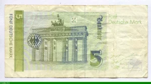5 Deutshe Mark Betinna Von Armin