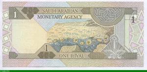1 Riyal Roi Fahd bin Abdulaziz Al Saud PROMO