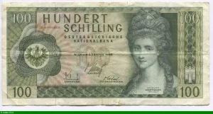 100 Schilling Angélika Kauffmann
