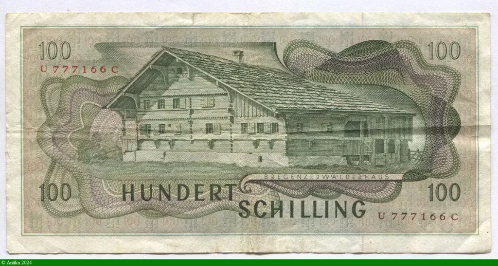 100 Schilling Angélika Kauffmann