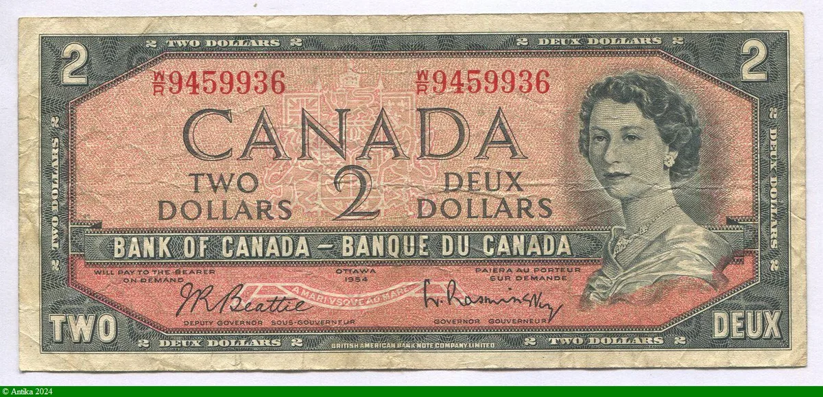 2 Dollars Elizabeth II