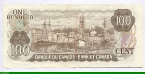 100 Dollars Sir Robert Laird Borden