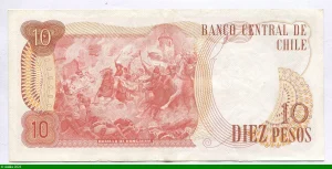 10 Pesos B.O Higgins