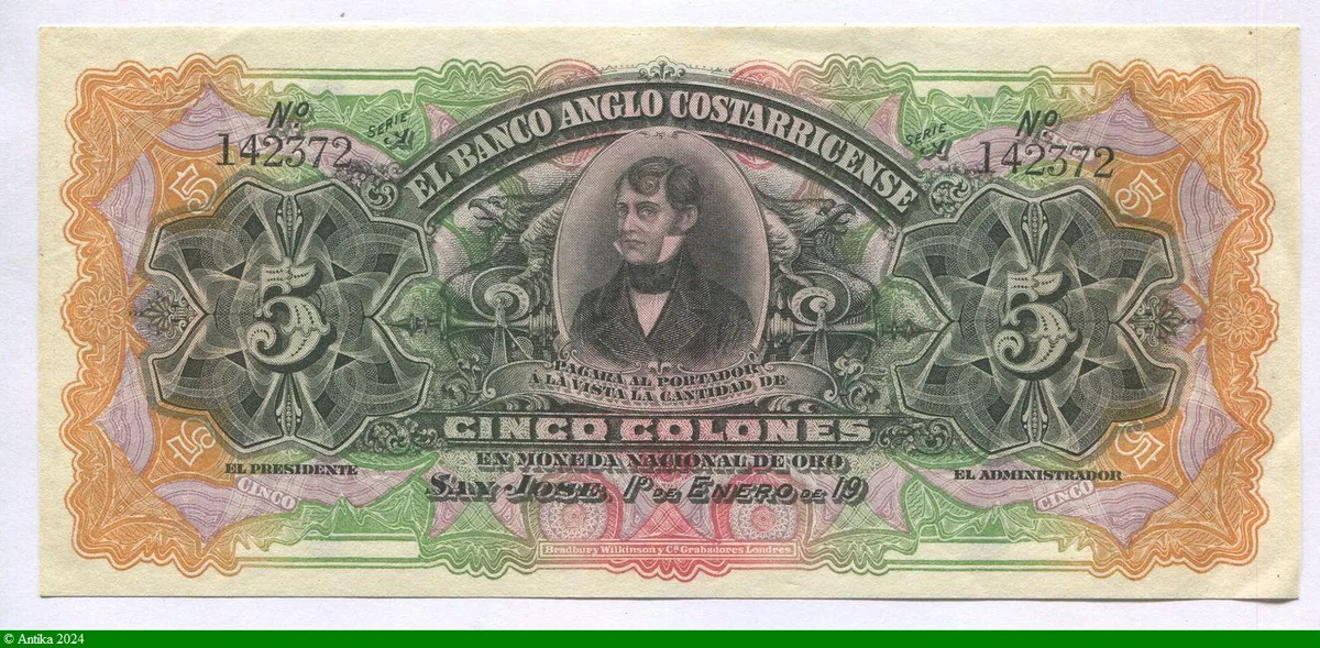 5 Colones Juan Mora Fernandez