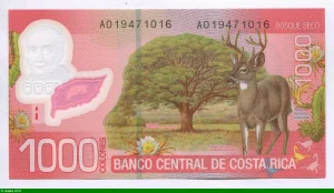 1000 Colones.C. Colina & Cerf Polymère * *