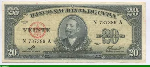 20 Pesos Antonio Maceo