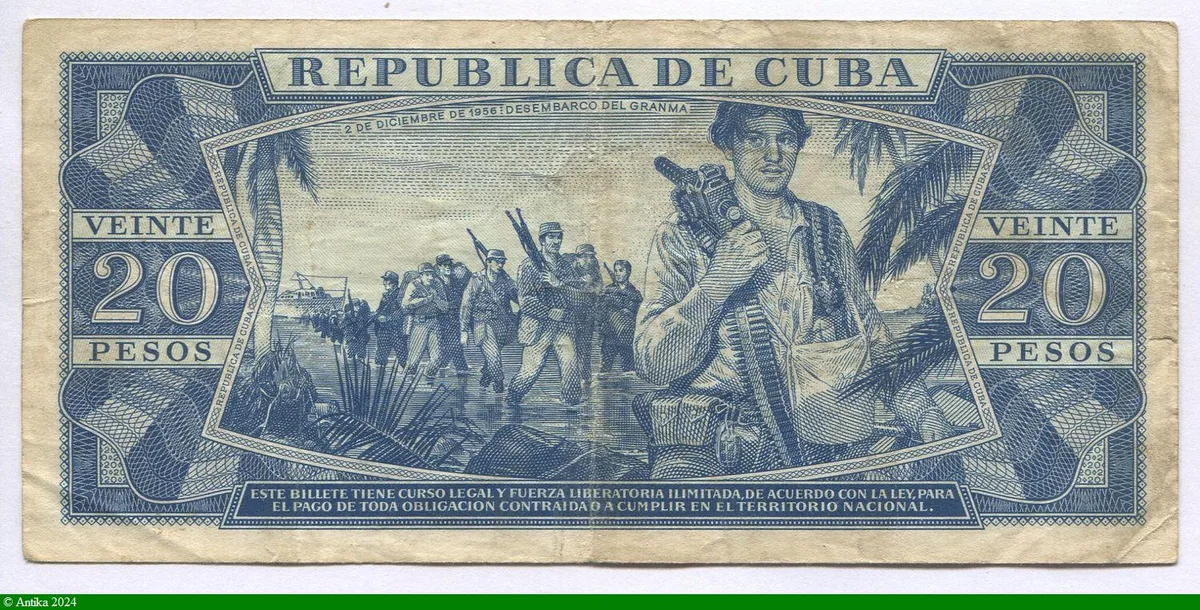20 Pesos Camilo Cienfuegos