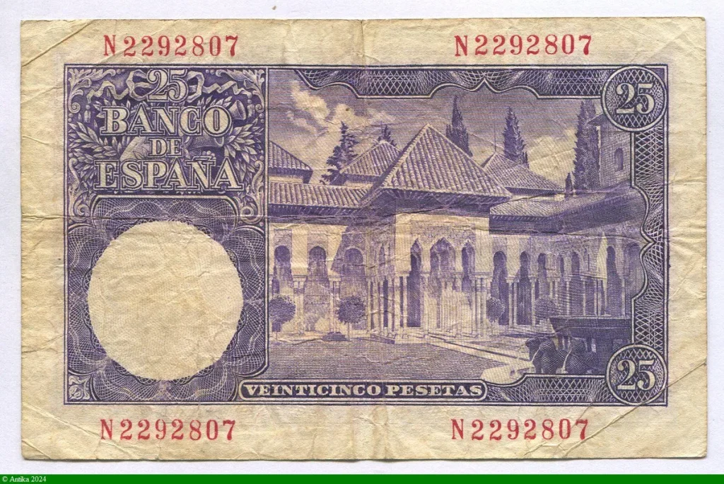 25 Pesetas Isaac Albéniz