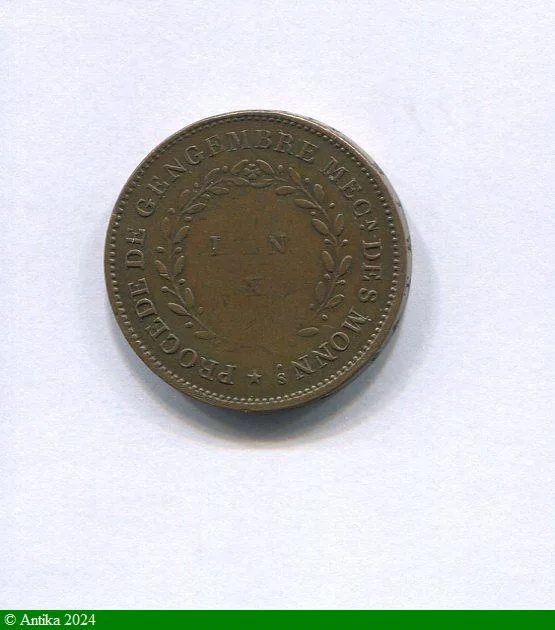 2 FRANCS ESSAI DE GENGEMBRE (Cuivre)