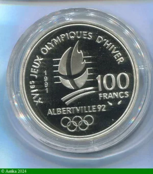 100 FRANCS J.O ALBERTVILLE