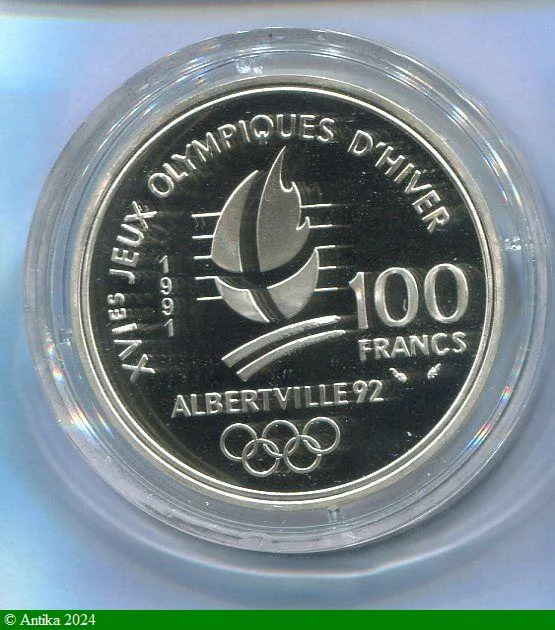 100 FRANCS J.O ALBERTVILLE