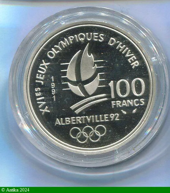 100 FRANCS J.O ALBERTVILLE