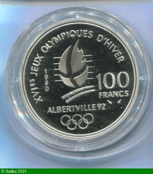 100 FRANCS J.O ALBERTVILLE