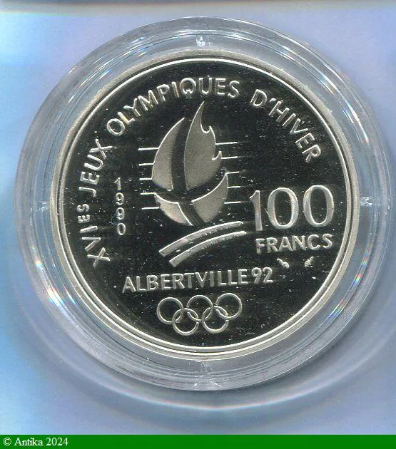100 FRANCS J.O ALBERTVILLE