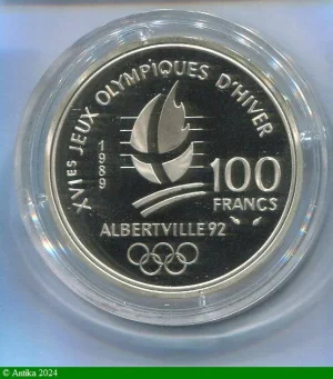 100 FRANCS J.O ALBERTVILLE