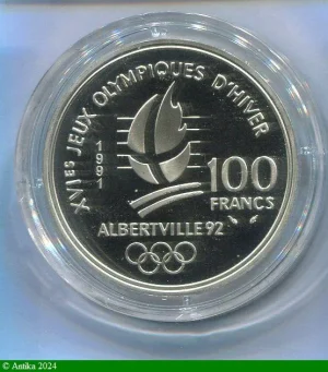100 FRANCS J.O ALBERTVILLE