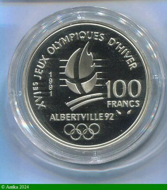 100 FRANCS J.O ALBERTVILLE