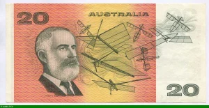 20 Dollars Kingsford Smith & Hargrave
