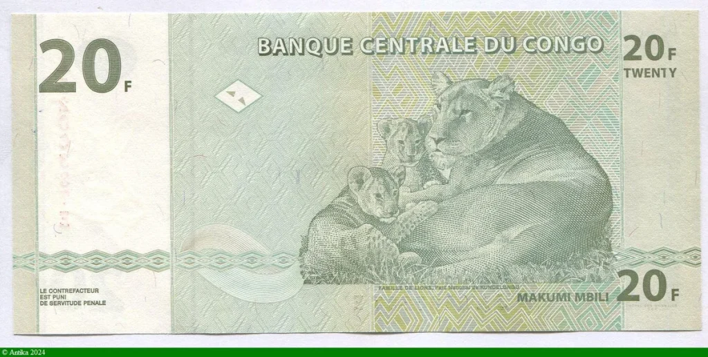 20 Francs Têtye de Loin