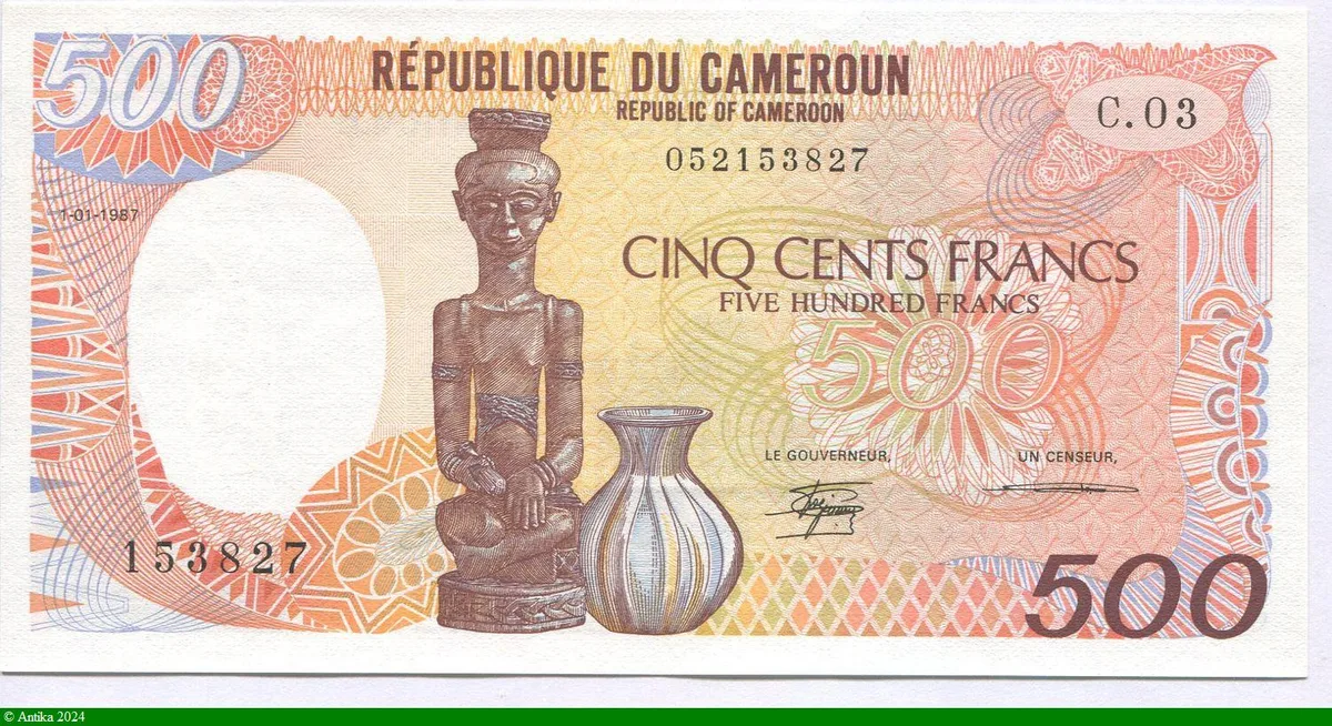 500 Francs Statuette C.03