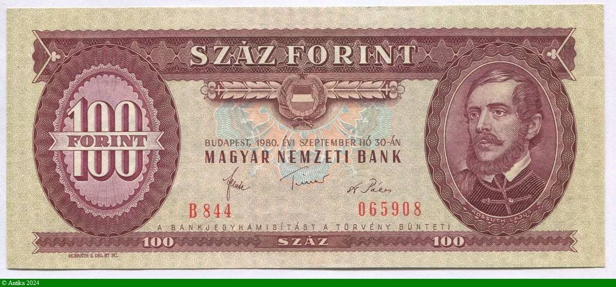 100 Forint Kossuth Lajos PROMO