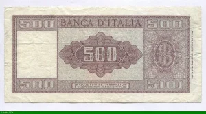 500 Lire Italia