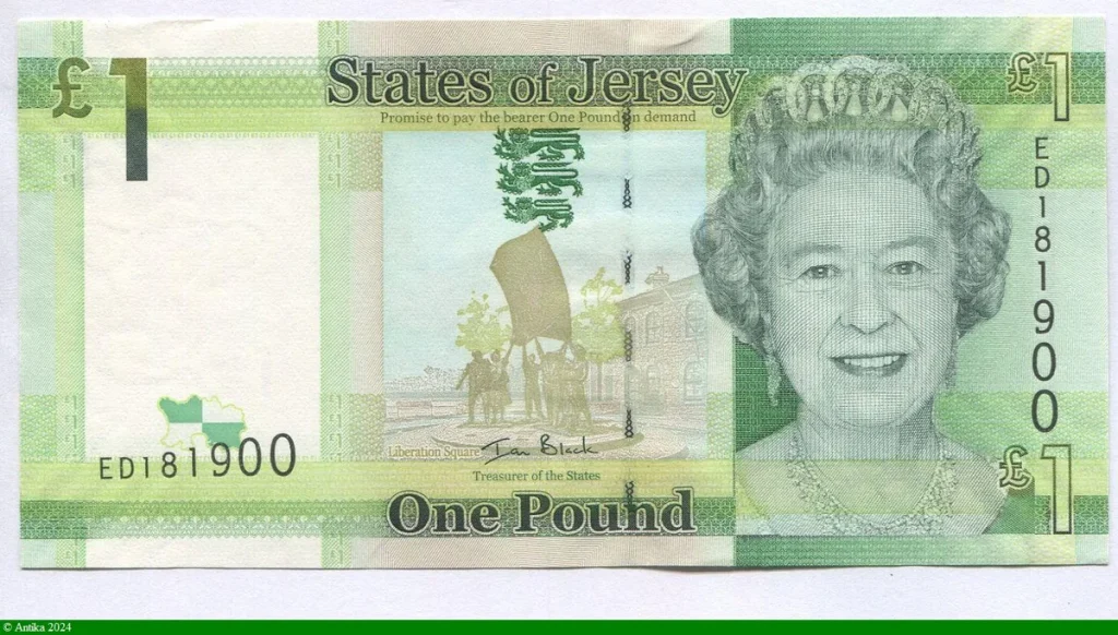 1 ¨Pound Elizabeth II & Le Hocq Tower * *