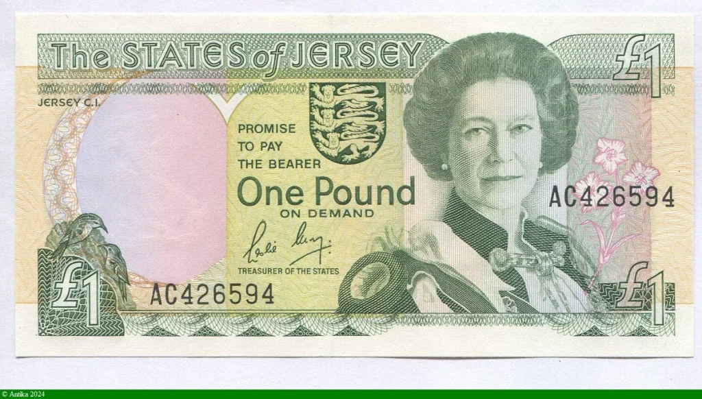 1 Pound Elizabeth II & Armoiries