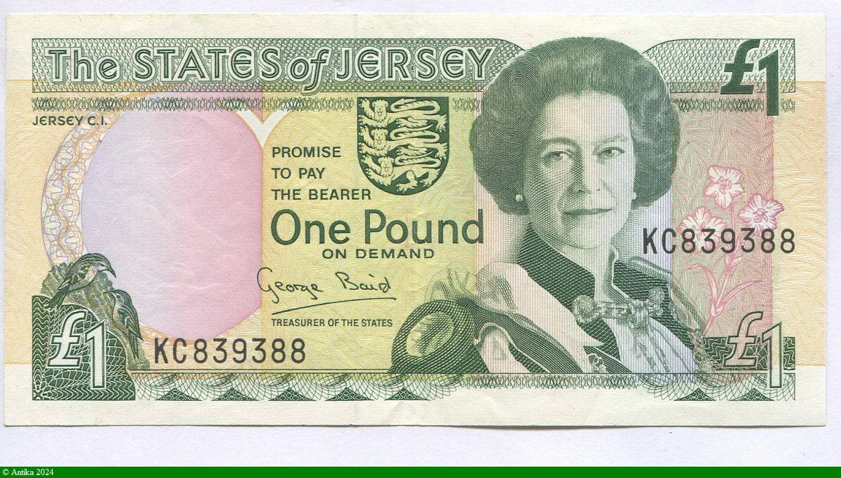 1 Pound Elizabeth II & Armoiries