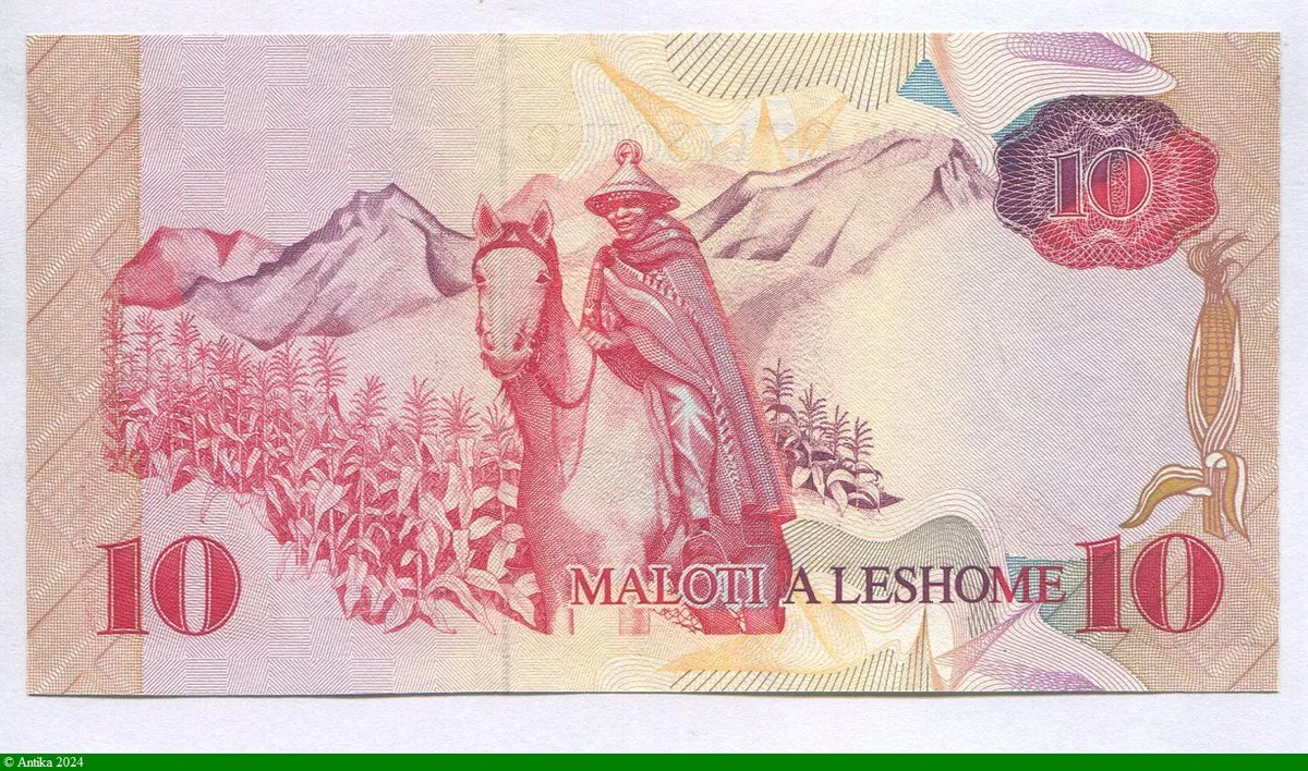 10 Maloti Roi Moshoeshoe II