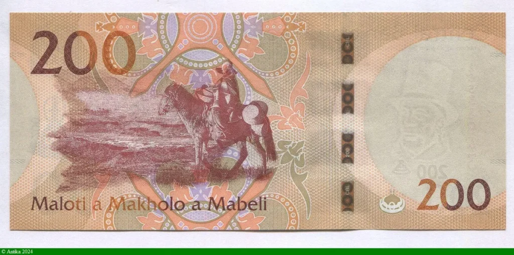 200 Maloti Commémoratif Roi Letsie III * * NOUVEAUTE