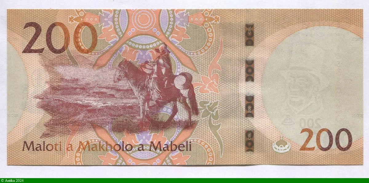 200 Maloti Commémoratif Roi Letsie III * * NOUVEAUTE