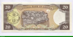 20 Dollars William Tubman
