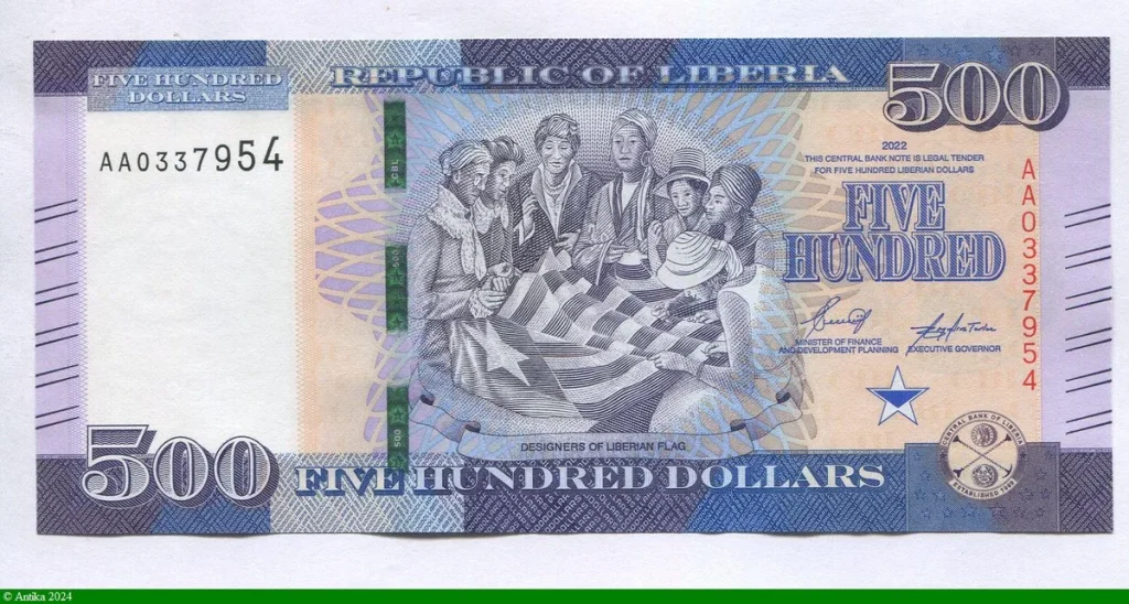 500 Dollars les 7 Créatrices du drapeau NOUVEAUTE