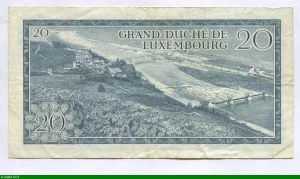 20 Francs Grand Duc Jean