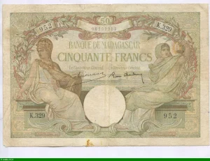 50 Francs Minerve & Vesta
